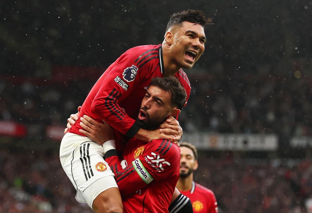 B费达成红魔生涯100助里程碑，成英超时代曼联第四人